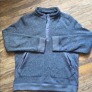 Under Armour grey 3/4 zip
